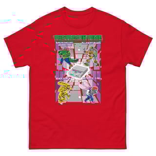 Nome do produto Camiseta Turtle in Time - SNES