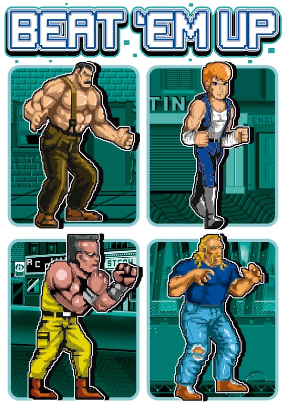 Camiseta Beat 'em Up