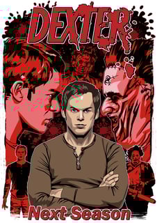 Camiseta Dexter x LeatherFace