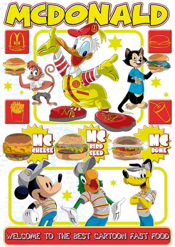 Camiseta McDONALD