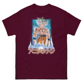 Nome do produto Camiseta Goku Anime Fan (em Japonês)