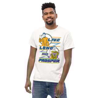 Nome do produto Camiseta Sheldon and Spock - BigBangTheory & StarTrek 