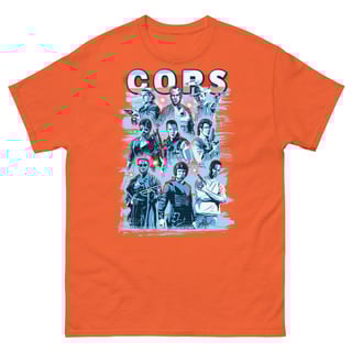 Nome do produto Camiseta policiais do cinema - Cops