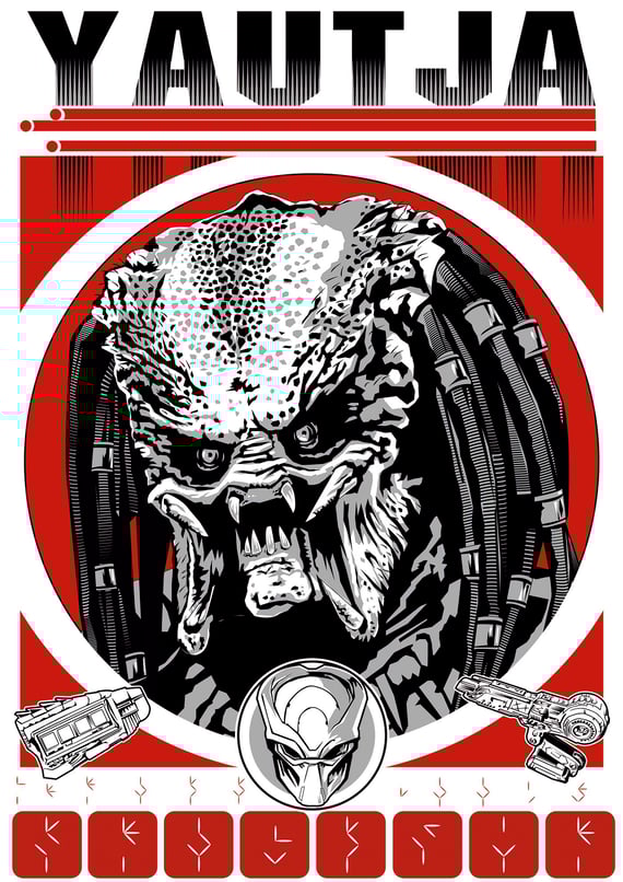 Camiseta Predador (Yautja)