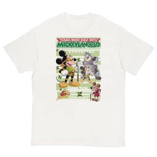 Nome do produto Camiseta MickeyLangelo (Tartarugas Ninja)