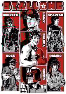 Camiseta Stallone Clássicos