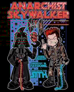 Camiseta Anakin Skywalker / Vader Punk
