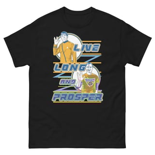 Nome do produto Camiseta Sheldon and Spock - BigBangTheory & StarTrek 