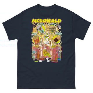 Nome do produto Camiseta McDonald versão 