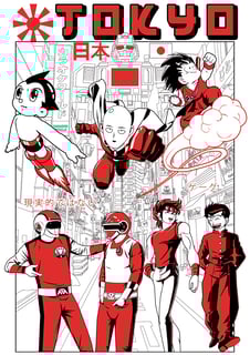 Nome do produto Camiseta Tokyo Anime