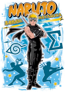 Camiseta Naruto Hayabusa
