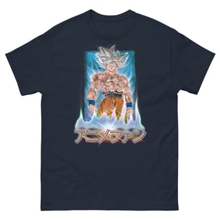 Nome do produto Camiseta Goku Anime Fan (em Japonês)