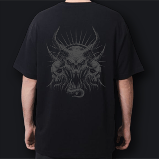 Nome do produto Camiseta - Demons skull