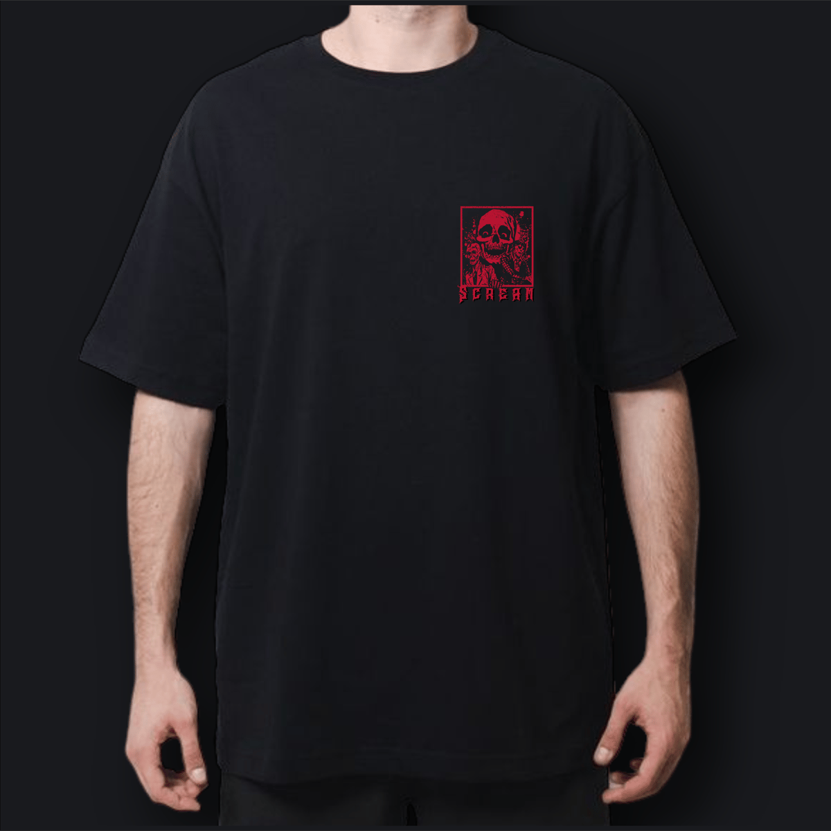 Nome do produto: Camiseta - Zombie Scream