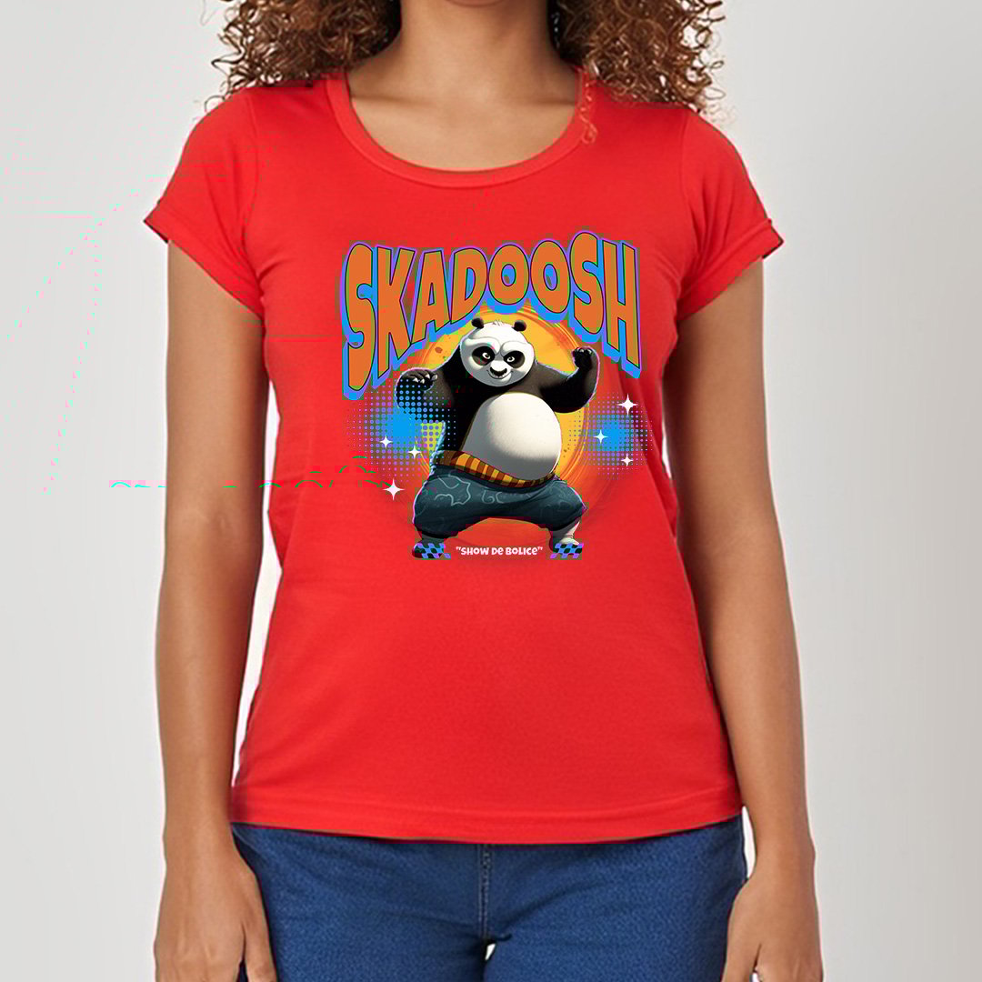Skadoosh | Kung Fu Panda - Camiseta Nome do produto: Skadoosh | Kung Fu Panda - Camiseta