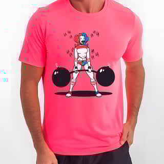 Arlequina Treinando | Camiseta Sport UV