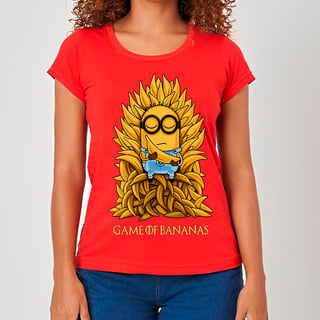 Minions em Game Of Thrones | Camiseta Feminina