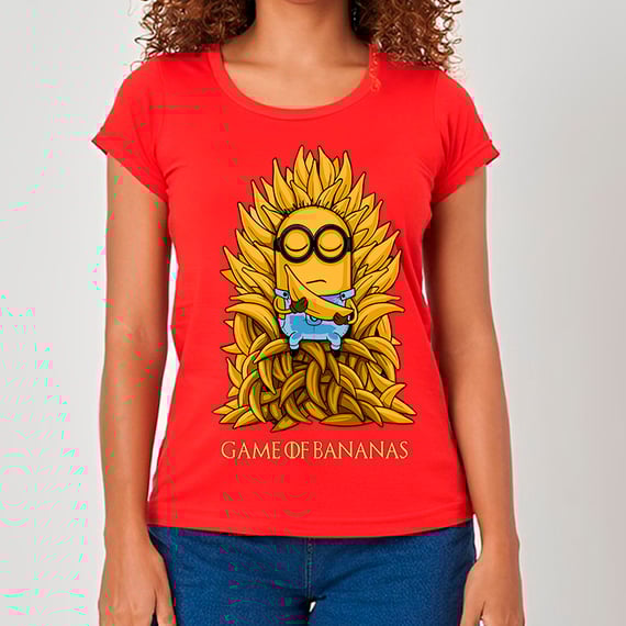 Minions em Game Of Thrones | Camiseta Feminina
