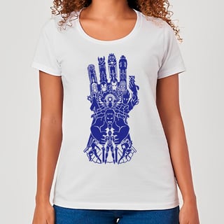 Nome do produtoManopla Do Infinito - Os Vingadores | Camiseta Feminina