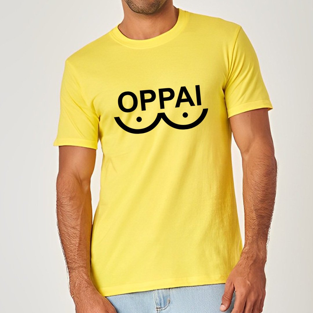 Oppai | One Punch Man - Camiseta Unissex Nome do produto: Oppai | One Punch Man - Camiseta Unissex
