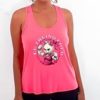 Gatinha Treino Fofo | Regata Sport UV Feminina
