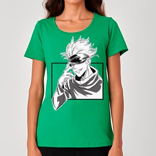 Gojo Manga v2 - Jujutsu Kaisen | Camiseta Feminina