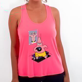 Patrick Treino v2 - Bob Esponja | Regata Sport UV Feminina
