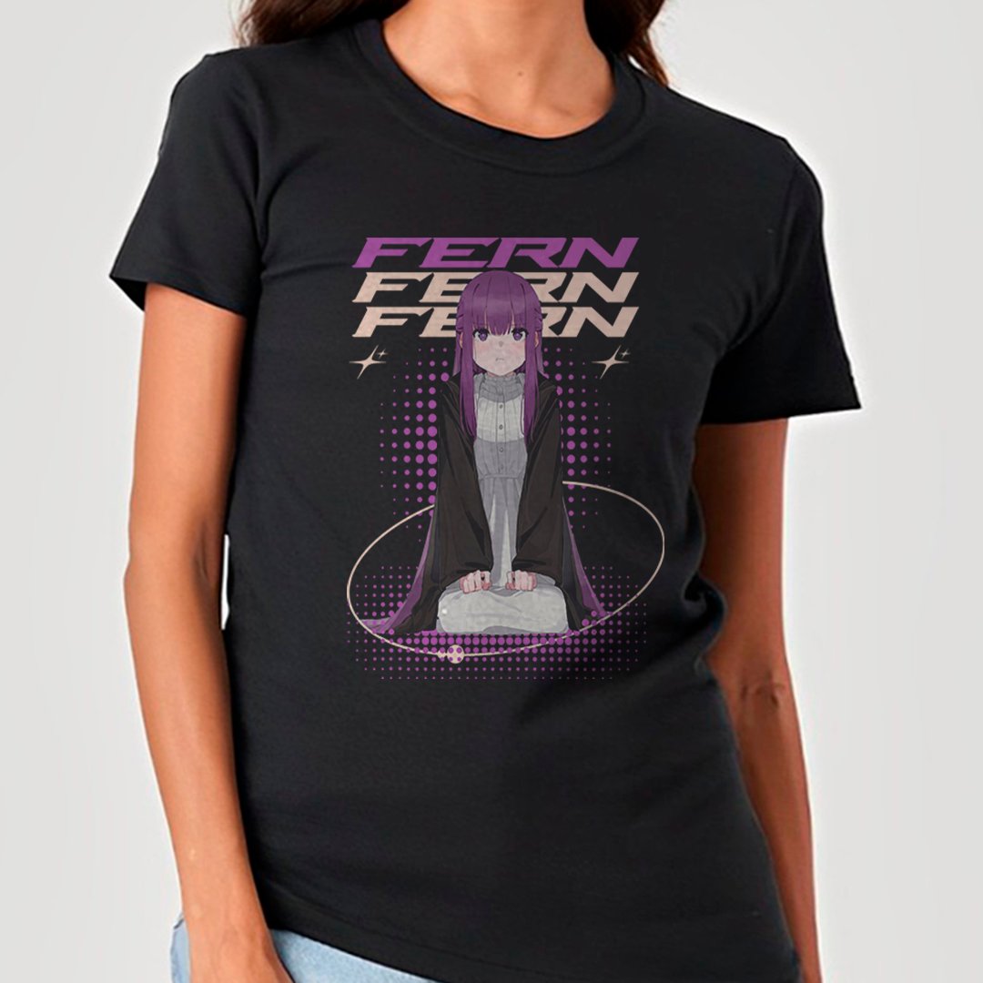 Fern - Sousou No Frieren | Camiseta Feminina Nome do produto: Fern - Sousou No Frieren | Camiseta Feminina