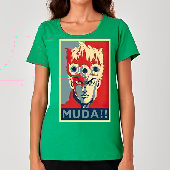 Giorno, Muda - Jojo's Bizarre Adventure | Camiseta Feminina