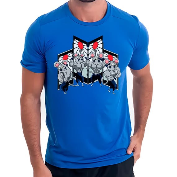 Rato de Academia V3 - Ratos Demon Slayer | Camiseta Sport UV