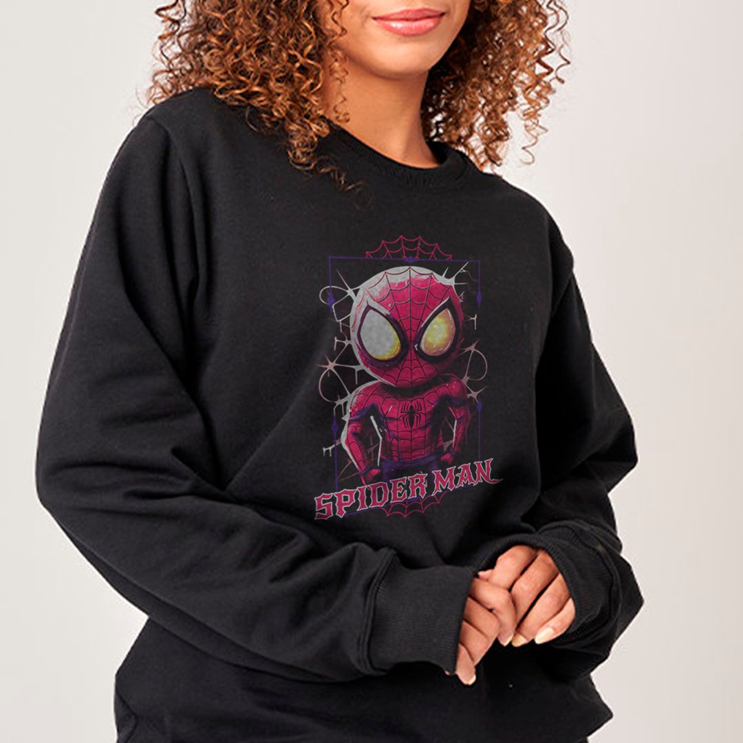 Mini Homem Aranha - Moletom Nome do produto: Mini Homem Aranha - Moletom
