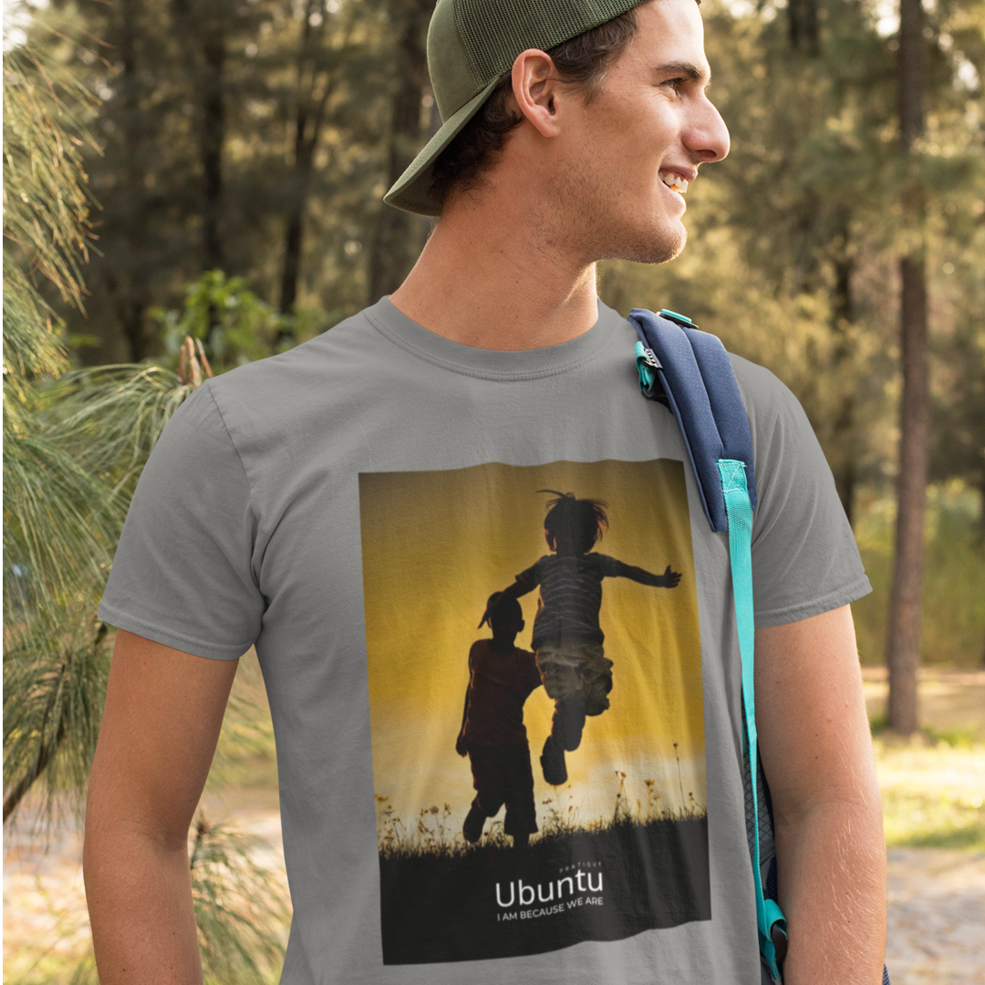 Camiseta Unissex Estonada - Ubuntu Yellow Jump