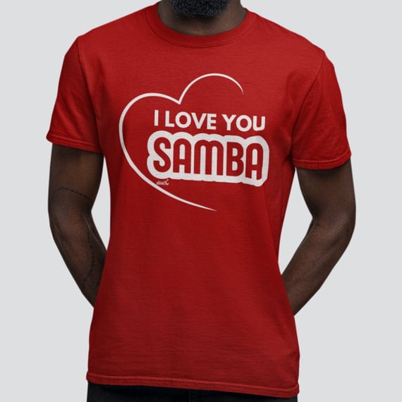 Camiseta Quality Masculina - I Love You Samba