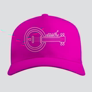 Nome do produto Boné Americano com Tela - Banjo Sim é Samba