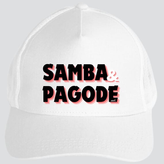 Boné Americano com Tela - Samba e Pagode