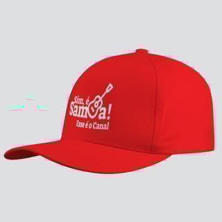 Nome do produto Boné Quality Sim, é Samba! - Esse é o Canal