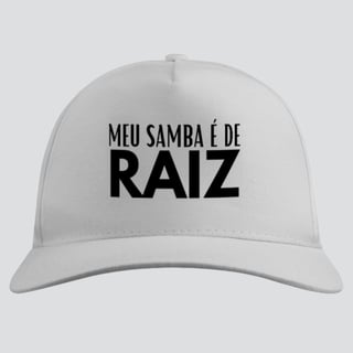 Nome do produto Boné Quality Meu Samba é de Raiz