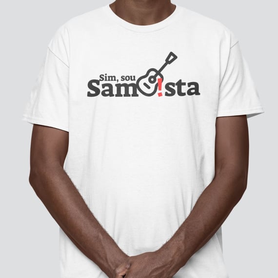 Camiseta Quality Masculina - Sim Sou Sambista