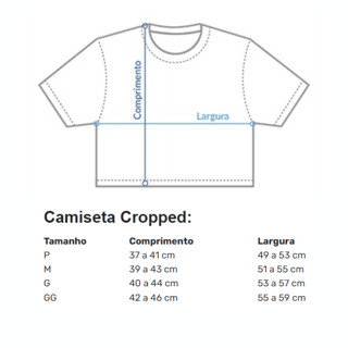 Nome do produto Camisa Cropped Feminina - Hoje só Quero Sambar