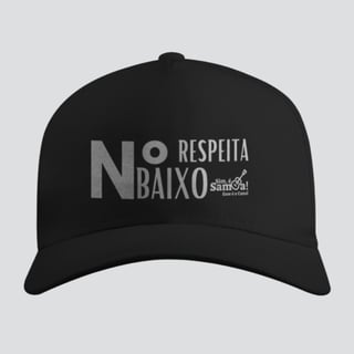 Boné Americano Com Tela - Respeita Número Baixo