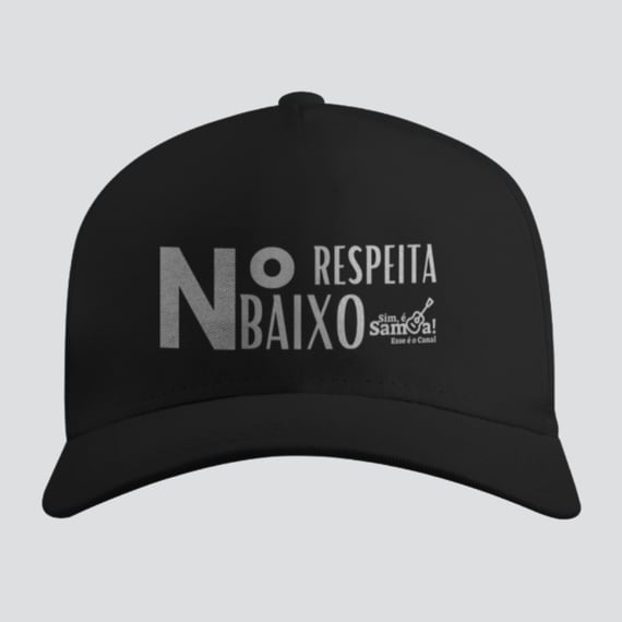 Boné Americano Com Tela - Respeita Número Baixo