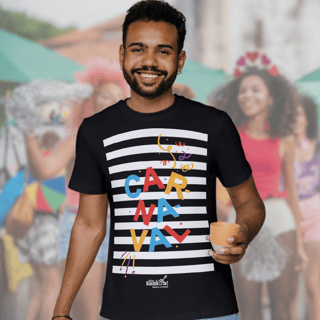 Nome do produto Camiseta Clássica Masculina - Preta e Branca