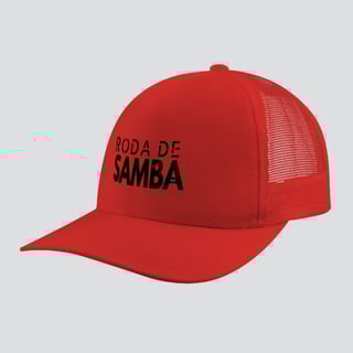 Nome do produto Boné Americano Com Tela - Roda de Samba 