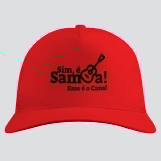 Nome do produto Boné Quality Sim, é Samba! - Esse é o Canal