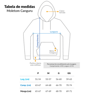 Nome do produto Blusão de Moletom PRIME Canguru - Sim é Samba
