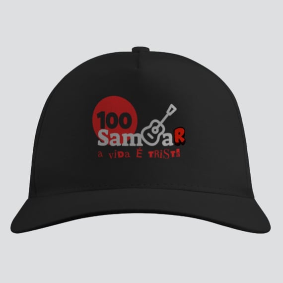Boné Quality Sem Sambar a Vida é triste - Sim, é Samba!