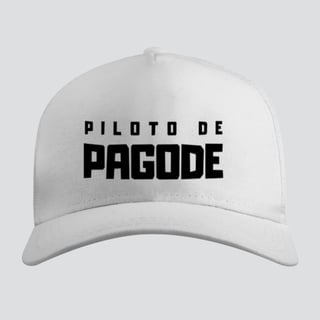 Boné Americano Com Tela - Piloto de Pagode