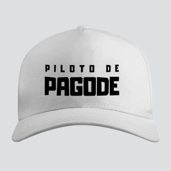 Boné Americano Com Tela - Piloto de Pagode