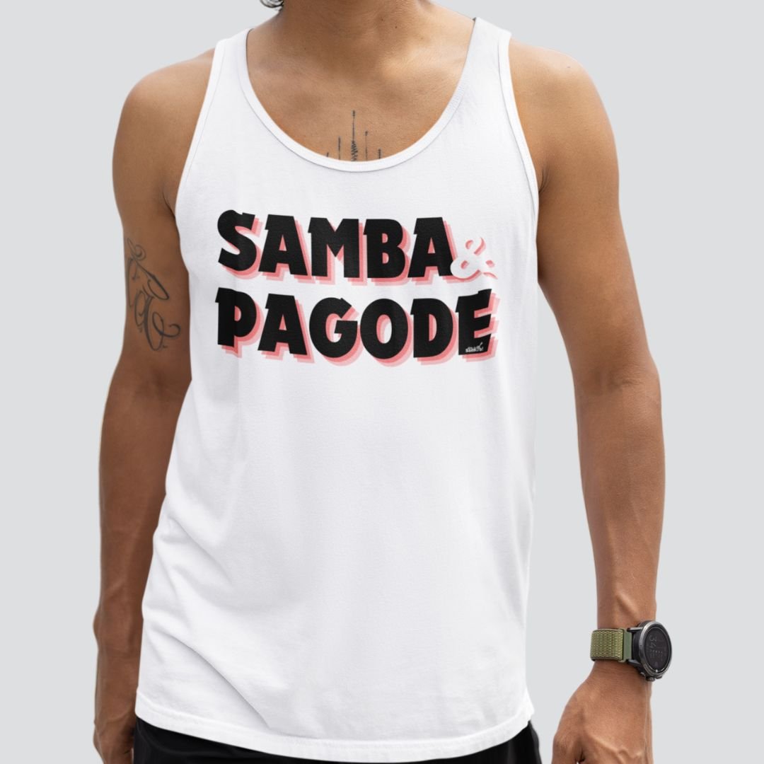 Nome do produto: Camiseta Regata Masculina Quality - Samba e Pagode