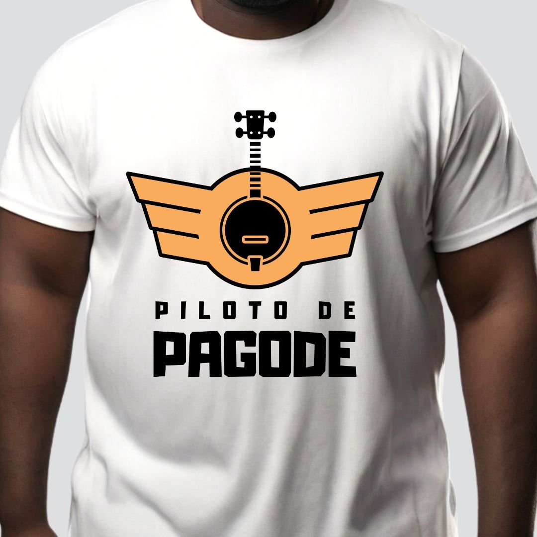 Nome do produto: Camiseta Plus Size - Piloto do Pagode